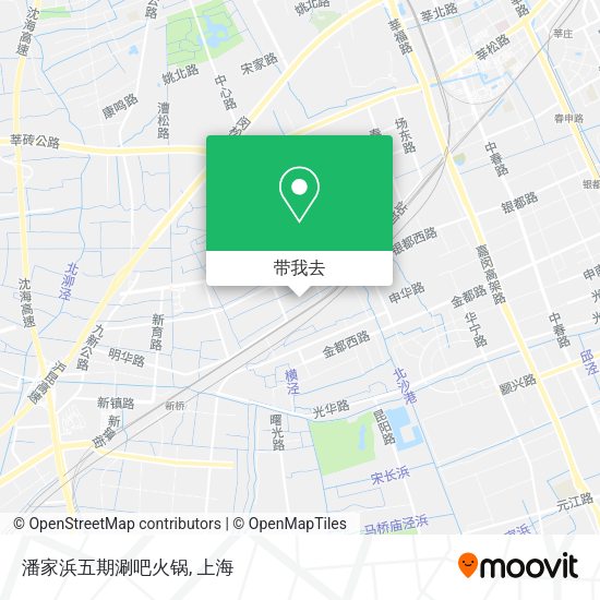 潘家浜五期涮吧火锅地图