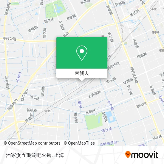 潘家浜五期涮吧火锅地图
