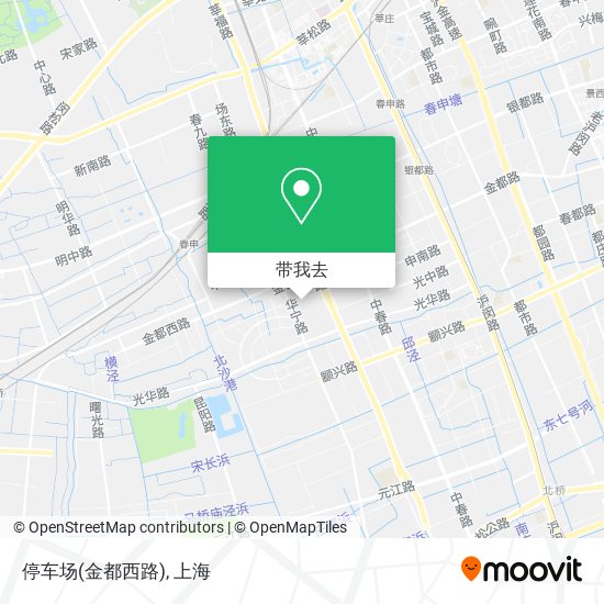 停车场(金都西路)地图