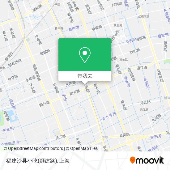 福建沙县小吃(颛建路)地图