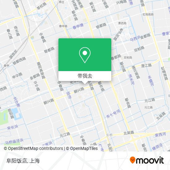 阜阳饭店地图