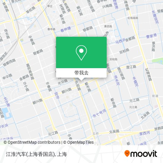 江淮汽车(上海香国店)地图