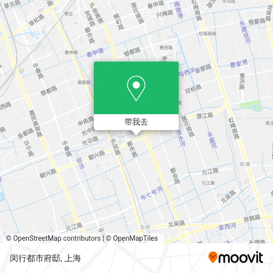 闵行都市府邸地图