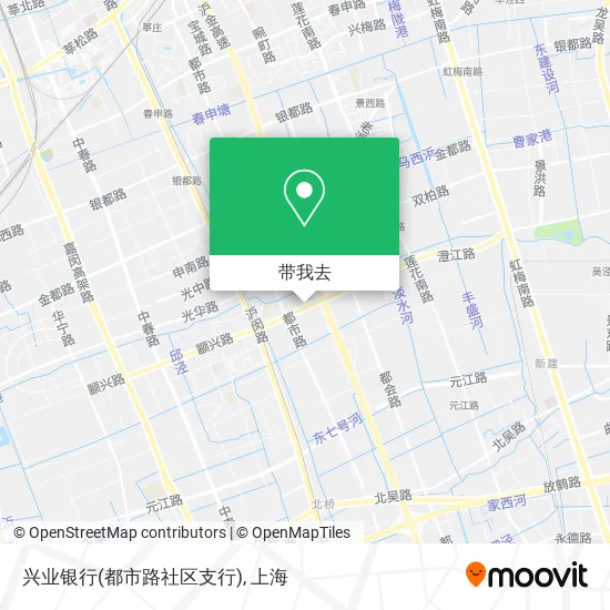 兴业银行(都市路社区支行)地图