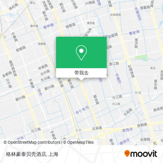 格林豪泰贝壳酒店地图