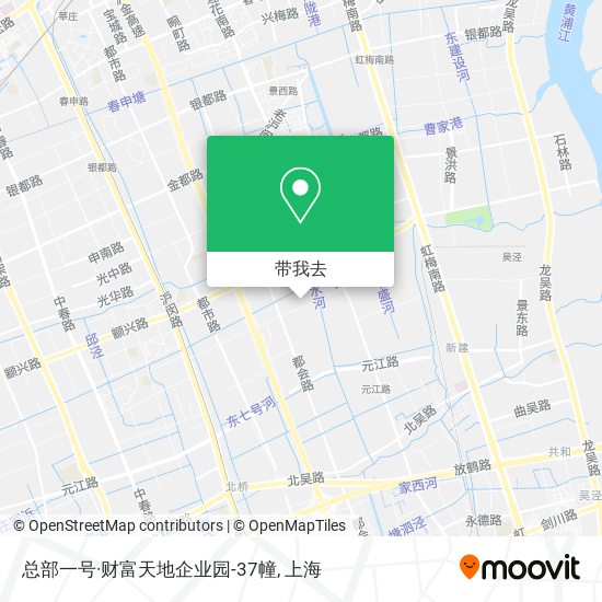 总部一号·财富天地企业园-37幢地图