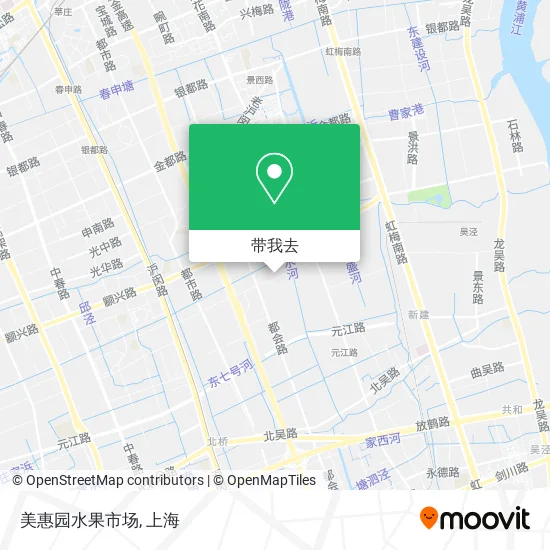 美惠园水果市场地图