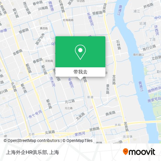 上海外企HR俱乐部地图