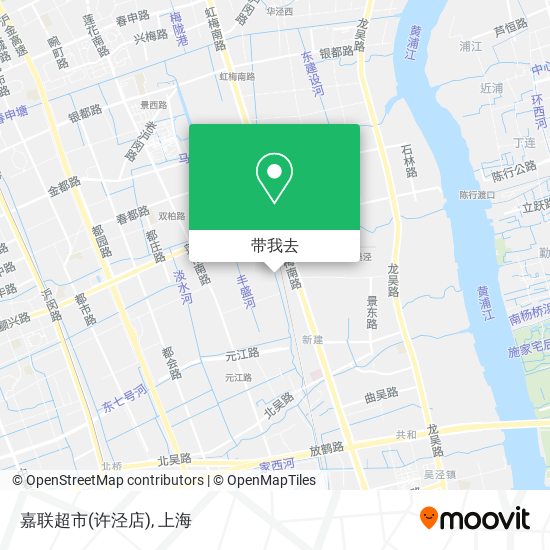 嘉联超市(许泾店)地图