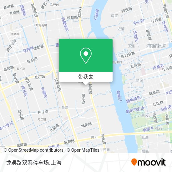 龙吴路双奚停车场地图