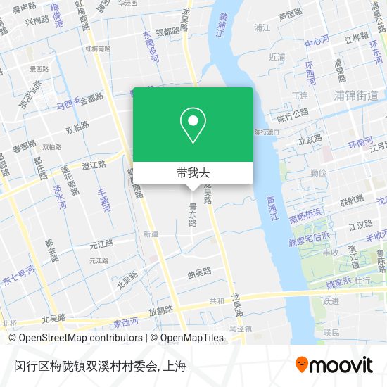 闵行区梅陇镇双溪村村委会地图