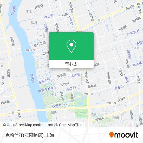 克莉丝汀(江园路店)地图