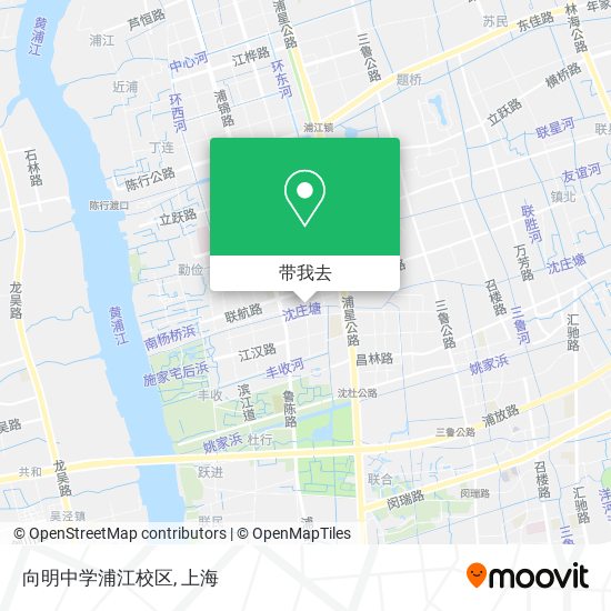 向明中学浦江校区地图