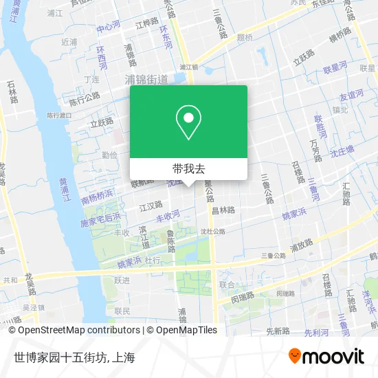 世博家园十五街坊地图