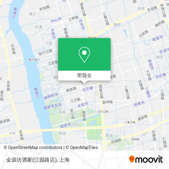 金源坊酒家(江园路店)地图