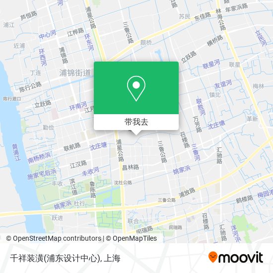 千祥装潢(浦东设计中心)地图