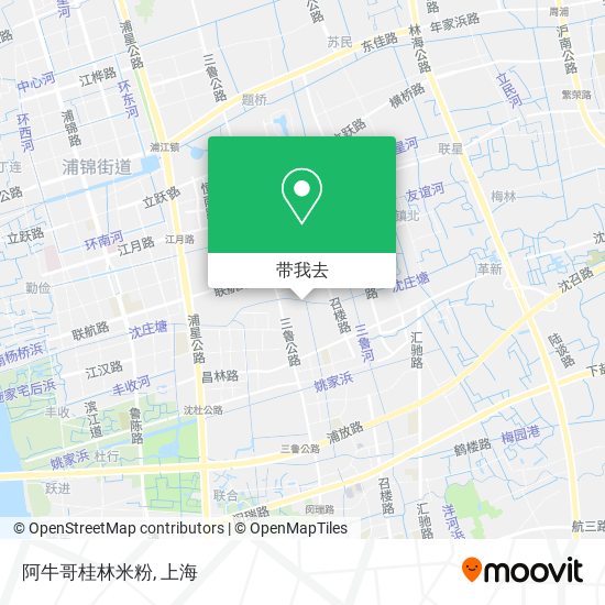 阿牛哥桂林米粉地图