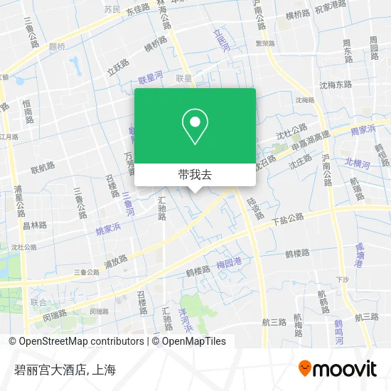 碧丽宫大酒店地图