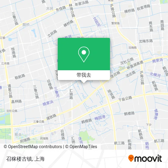 召稼楼古镇地图