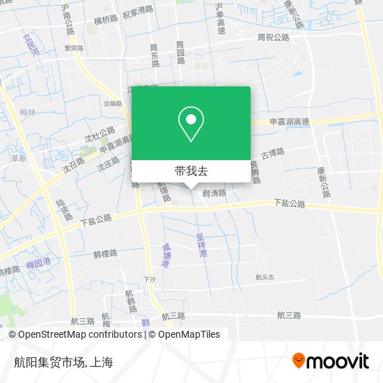 航阳集贸市场地图