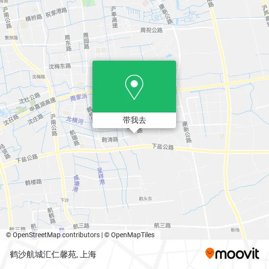 鹤沙航城汇仁馨苑地图