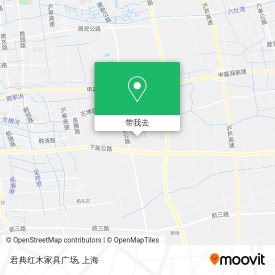 君典红木家具广场地图