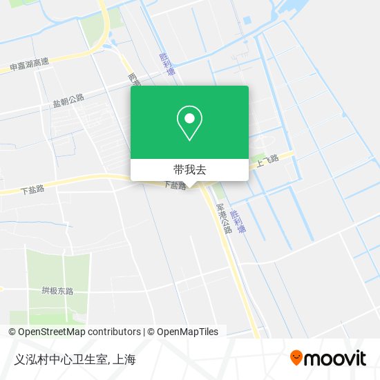 义泓村中心卫生室地图