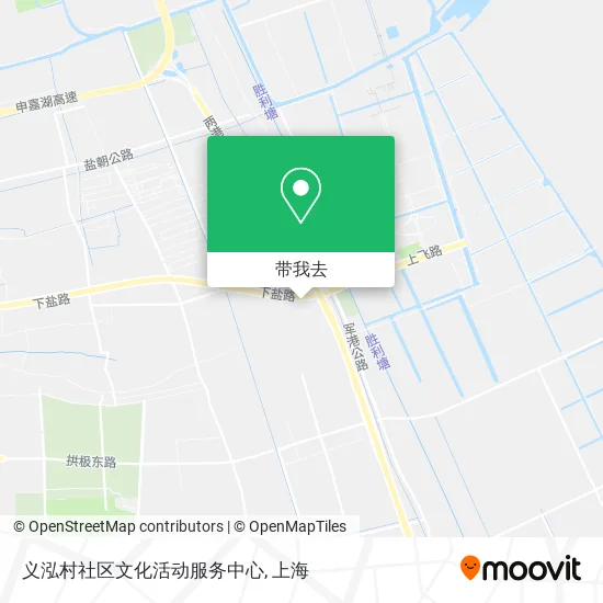 义泓村社区文化活动服务中心地图