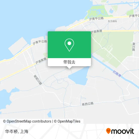 华岑桥地图