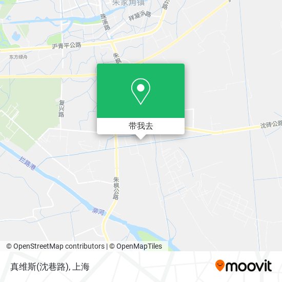 真维斯(沈巷路)地图