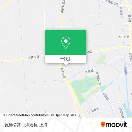 昆港公路百洋港桥地图