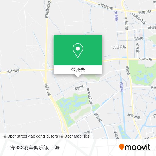 上海333赛车俱乐部地图