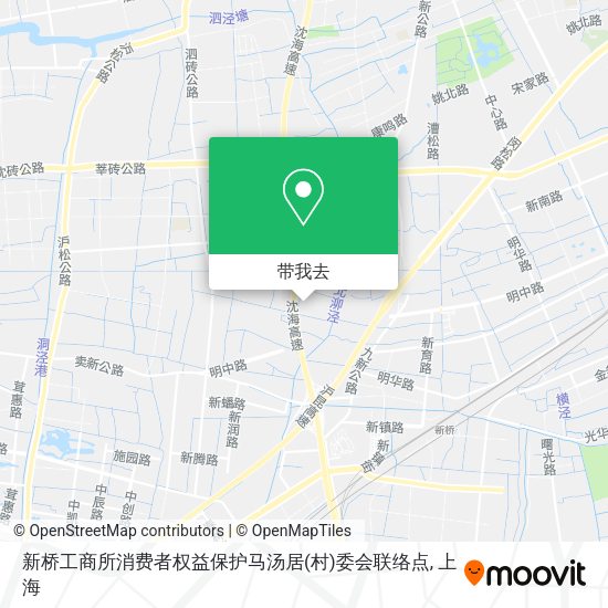 新桥工商所消费者权益保护马汤居(村)委会联络点地图