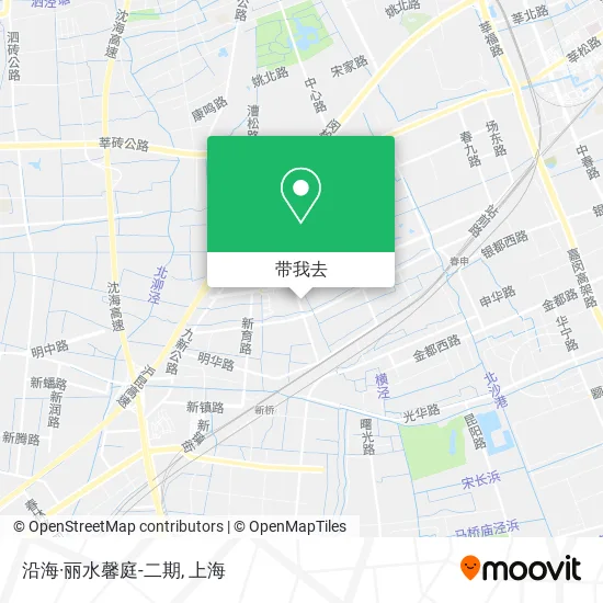 沿海·丽水馨庭-二期地图