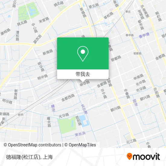 德福隆(松江店)地图