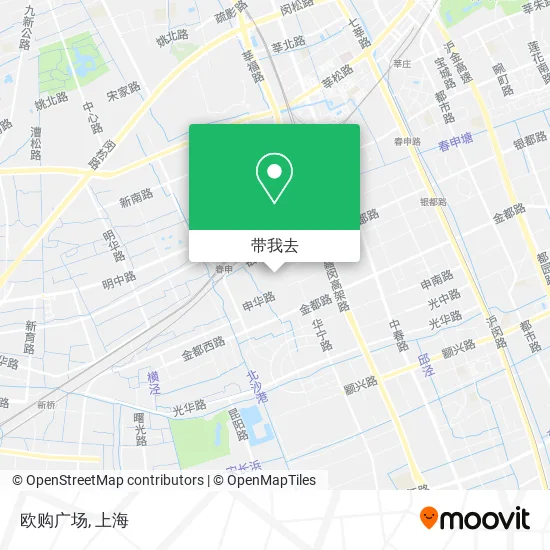 欧购广场地图