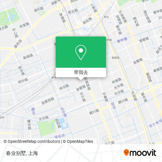 春业别墅地图