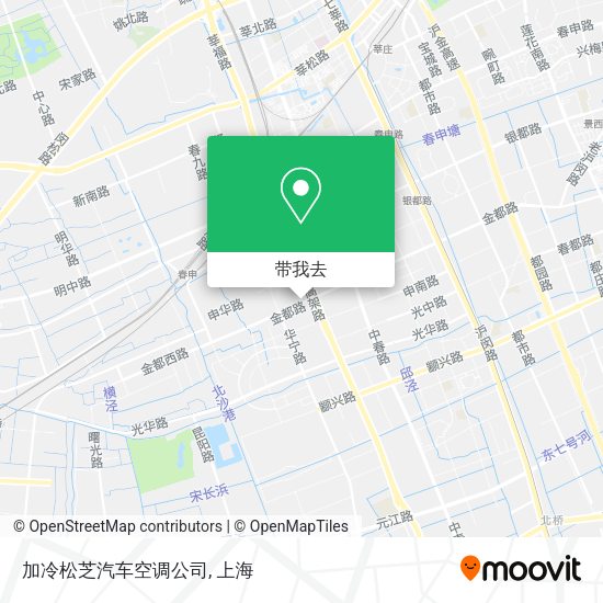 加冷松芝汽车空调公司地图