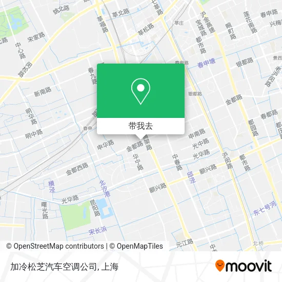加冷松芝汽车空调公司地图