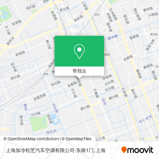 上海加冷松芝汽车空调有限公司-东南1门地图
