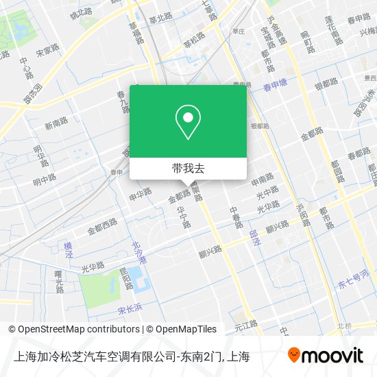 上海加冷松芝汽车空调有限公司-东南2门地图