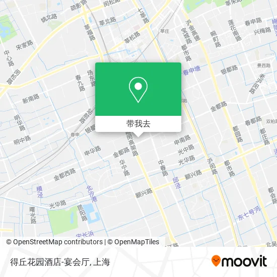 得丘花园酒店-宴会厅地图