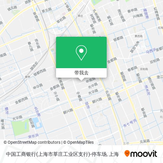 中国工商银行(上海市莘庄工业区支行)-停车场地图
