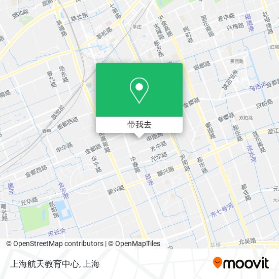 上海航天教育中心地图