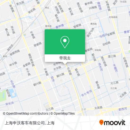 上海申沃客车有限公司地图