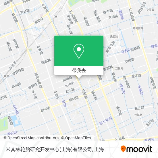 米其林轮胎研究开发中心(上海)有限公司地图
