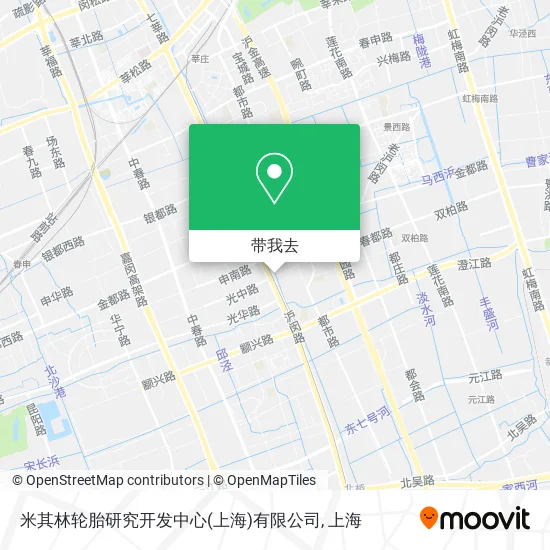 米其林轮胎研究开发中心(上海)有限公司地图