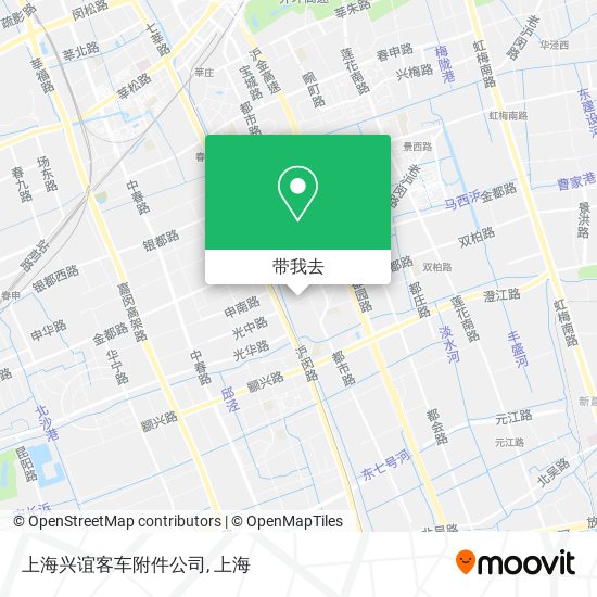 上海兴谊客车附件公司地图