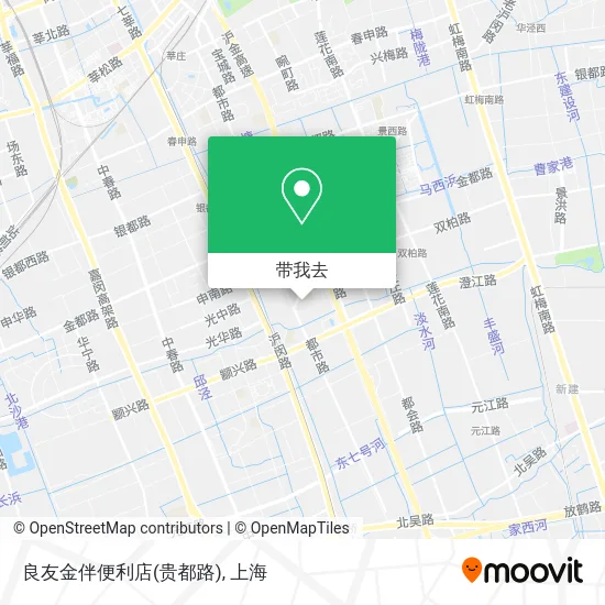 良友金伴便利店(贵都路)地图