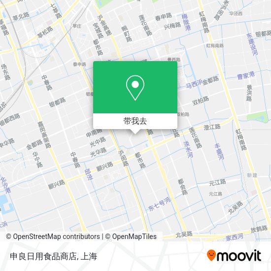 申良日用食品商店地图
